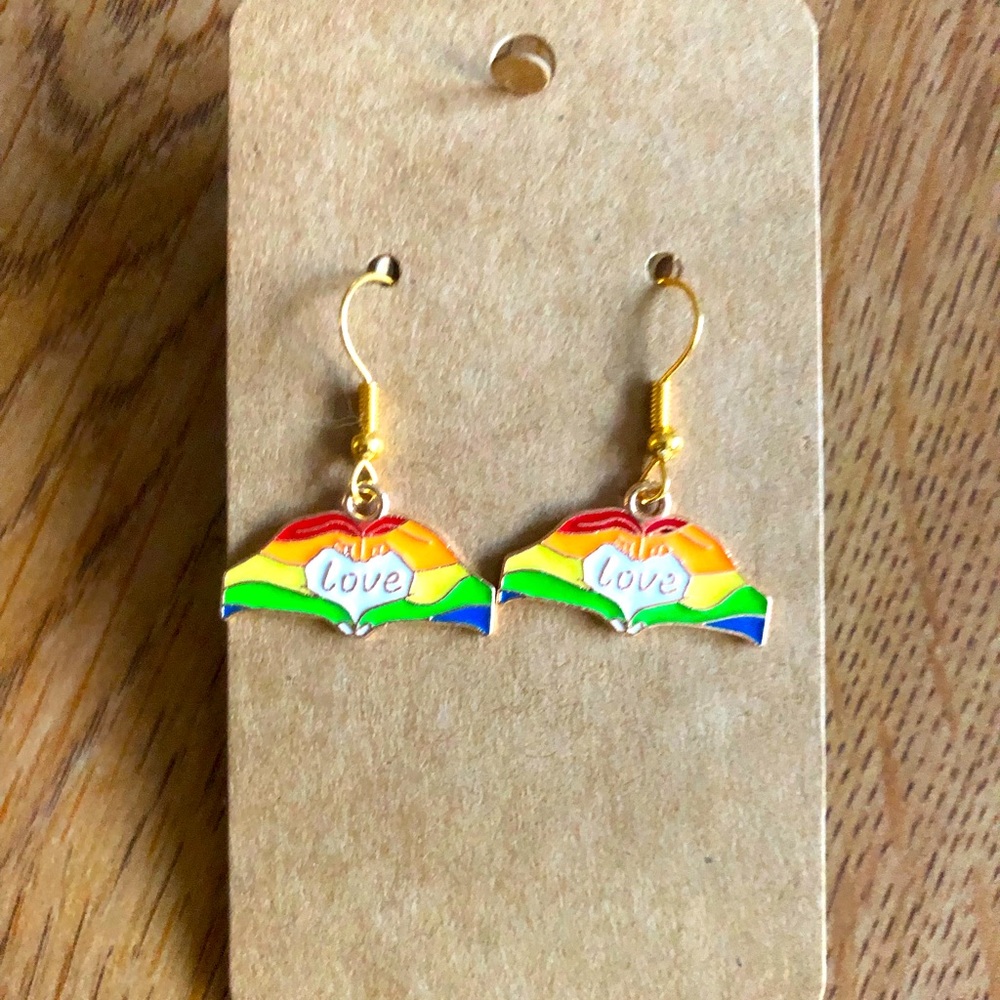 Love earrings 🏳️‍🌈 LGBTQ PRIDE